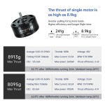 Original Brotherhobby Avenger V5 5210 295KV/365KV Motor(CW) Equipped with Foldable Paddles Hot Sell  10inch Drone Motor